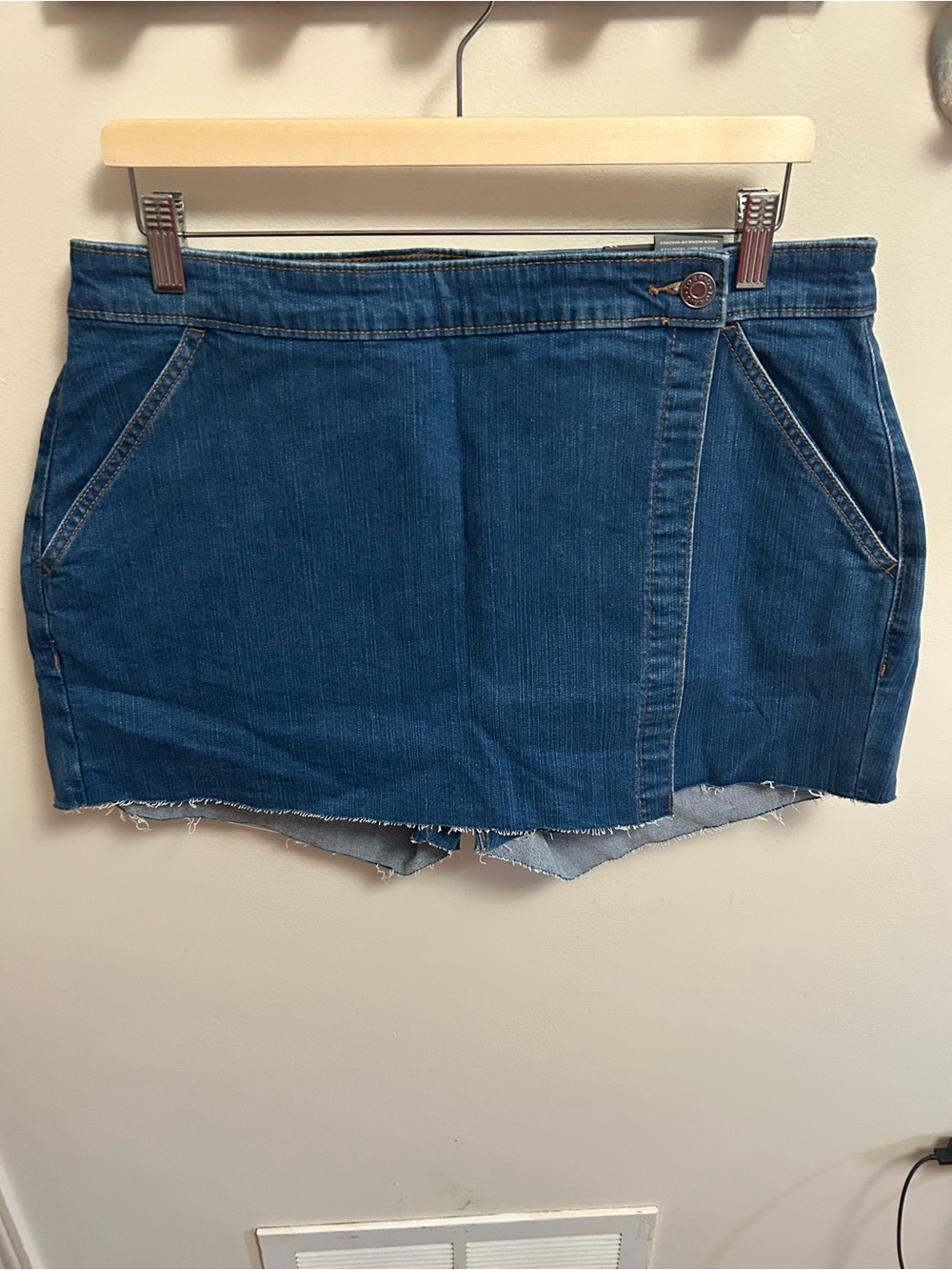 torrid Classic Denim Blue Jean Shorts Skort